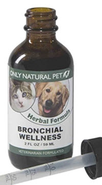 Herbal formula Promotes bronchial wellness in dogs with asthma
