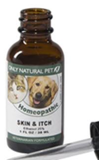 Use Only Natural Pet Skin homeopathic drop to get rid of the itch caused by mange .  Available from www.carolesdoggieworld.com 